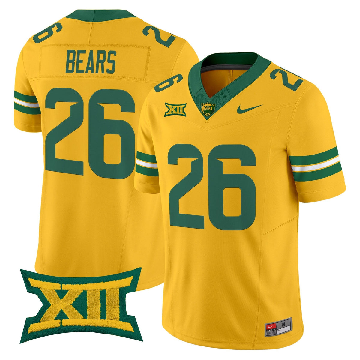 Men's Baylor Bears 2026 Vapor Limited Jersey - Stitched