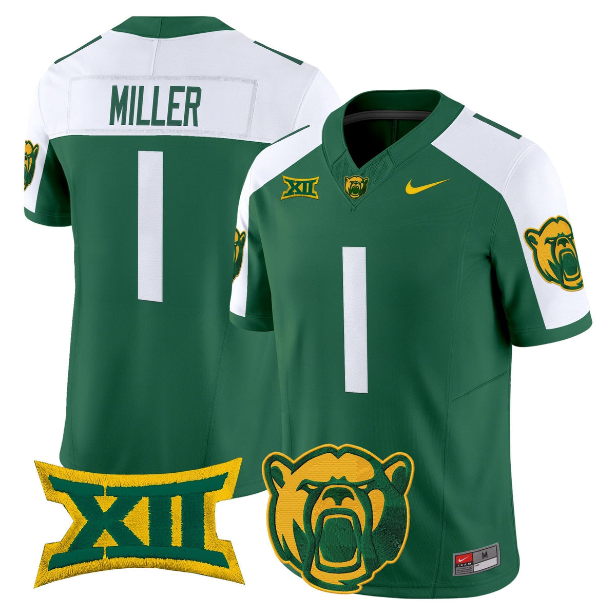 Men's Baylor Bears 2026 Vapor Limited Jersey - Stitched