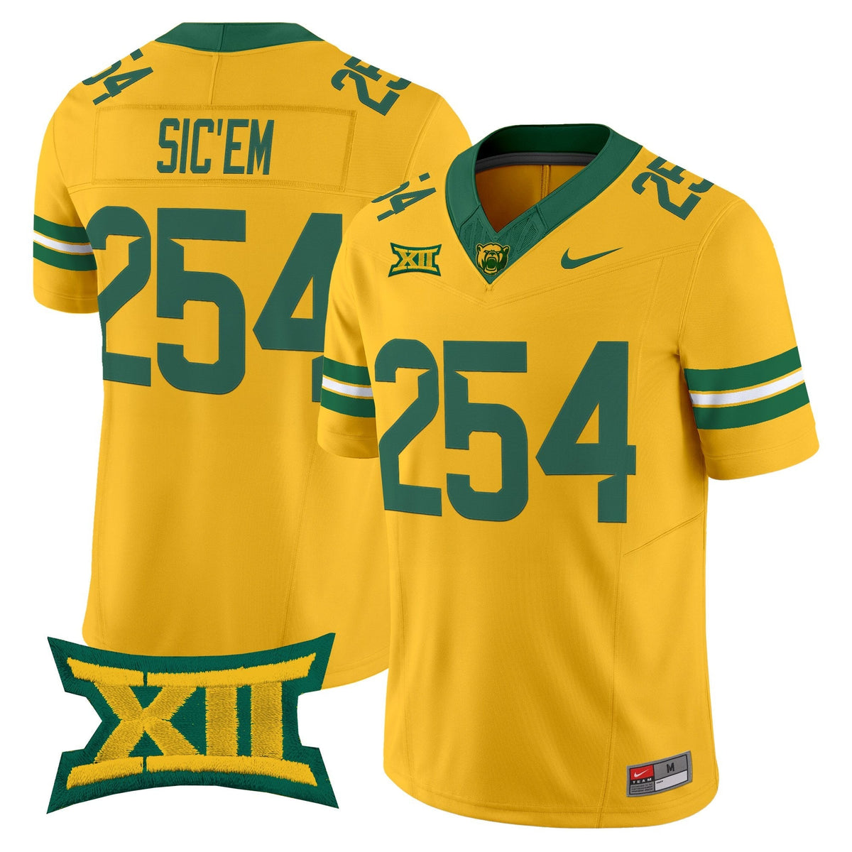 Men's Baylor Bears 2026 Vapor Limited Jersey - Stitched