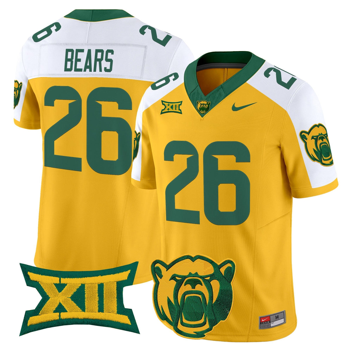 Men's Baylor Bears 2026 Vapor Limited Jersey - Stitched