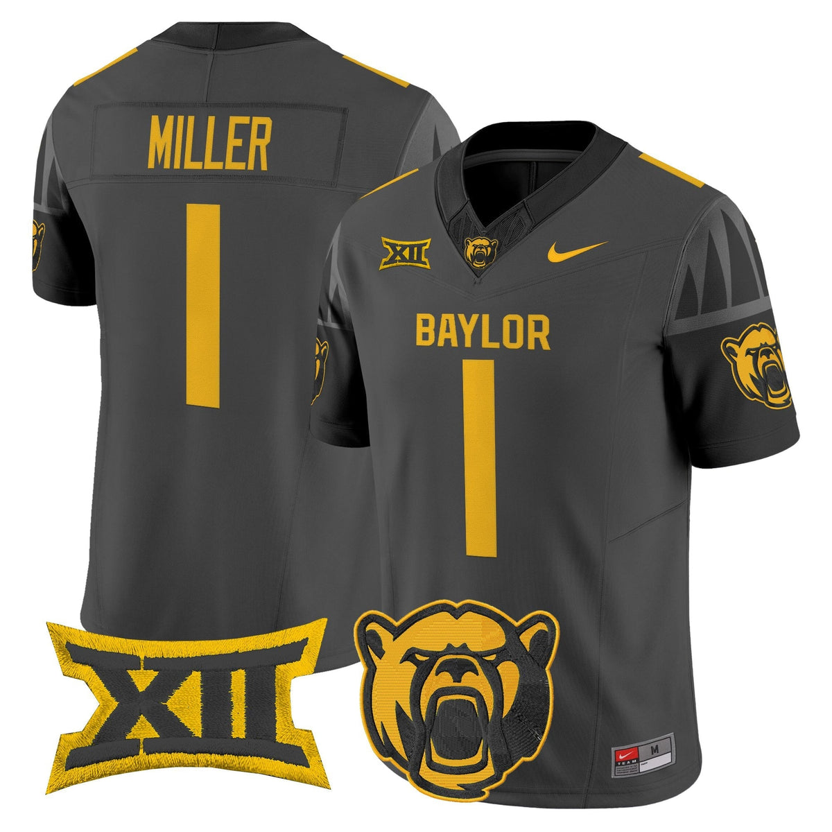 Men's Baylor Bears 2026 Vapor Limited Jersey - Stitched