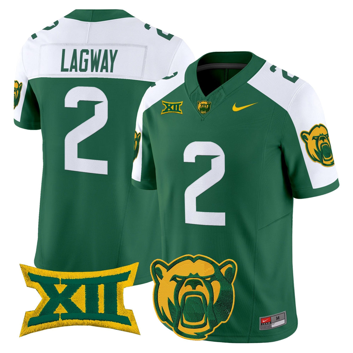 Men's Baylor Bears 2026 Vapor Limited Jersey - Stitched