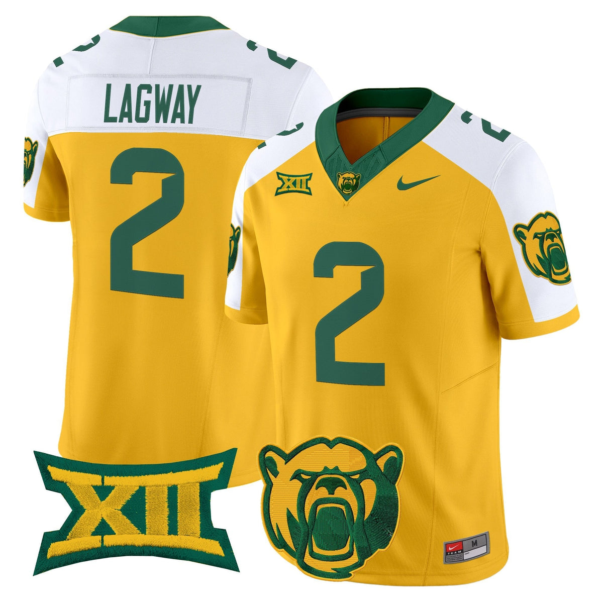 Men's Baylor Bears 2026 Vapor Limited Jersey - Stitched