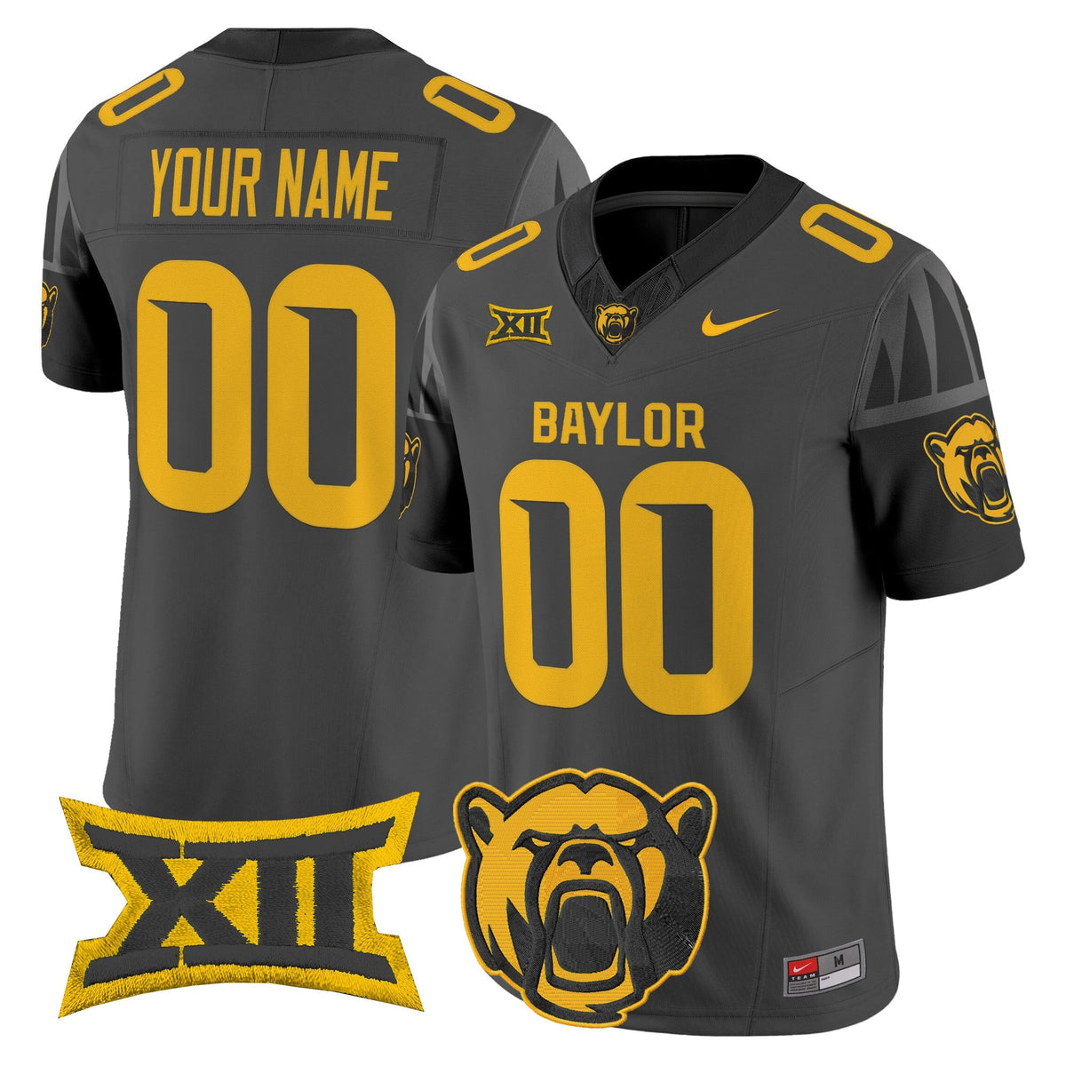 Baylor Bears 2026 Vapor Limited Custom Jersey - Stitched