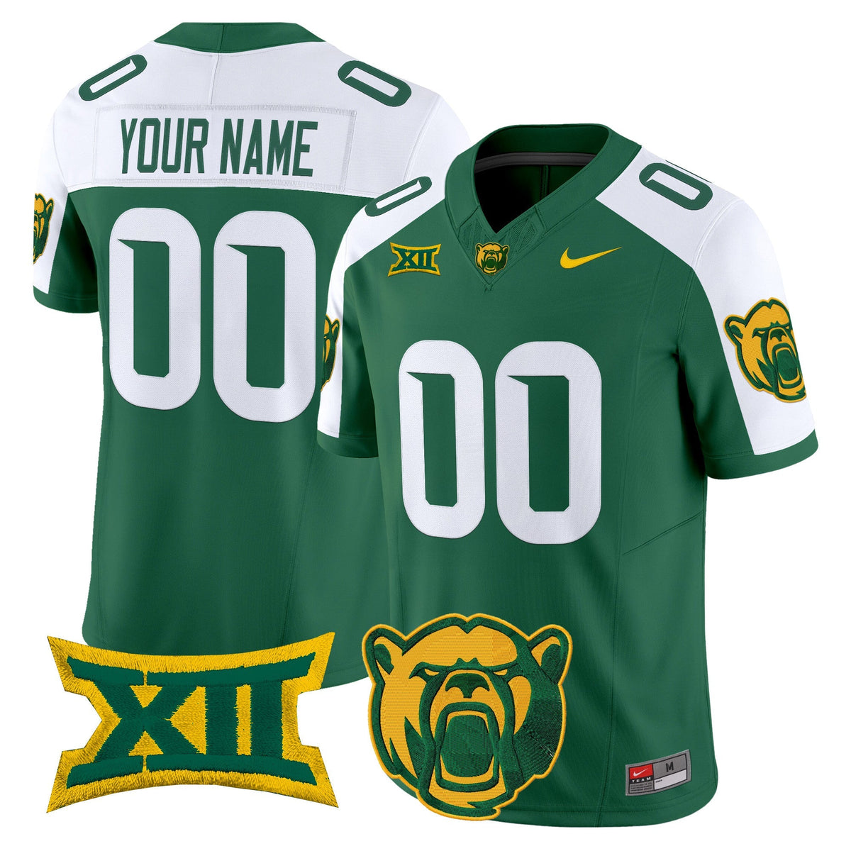 Baylor Bears 2026 Vapor Limited Custom Jersey - Stitched