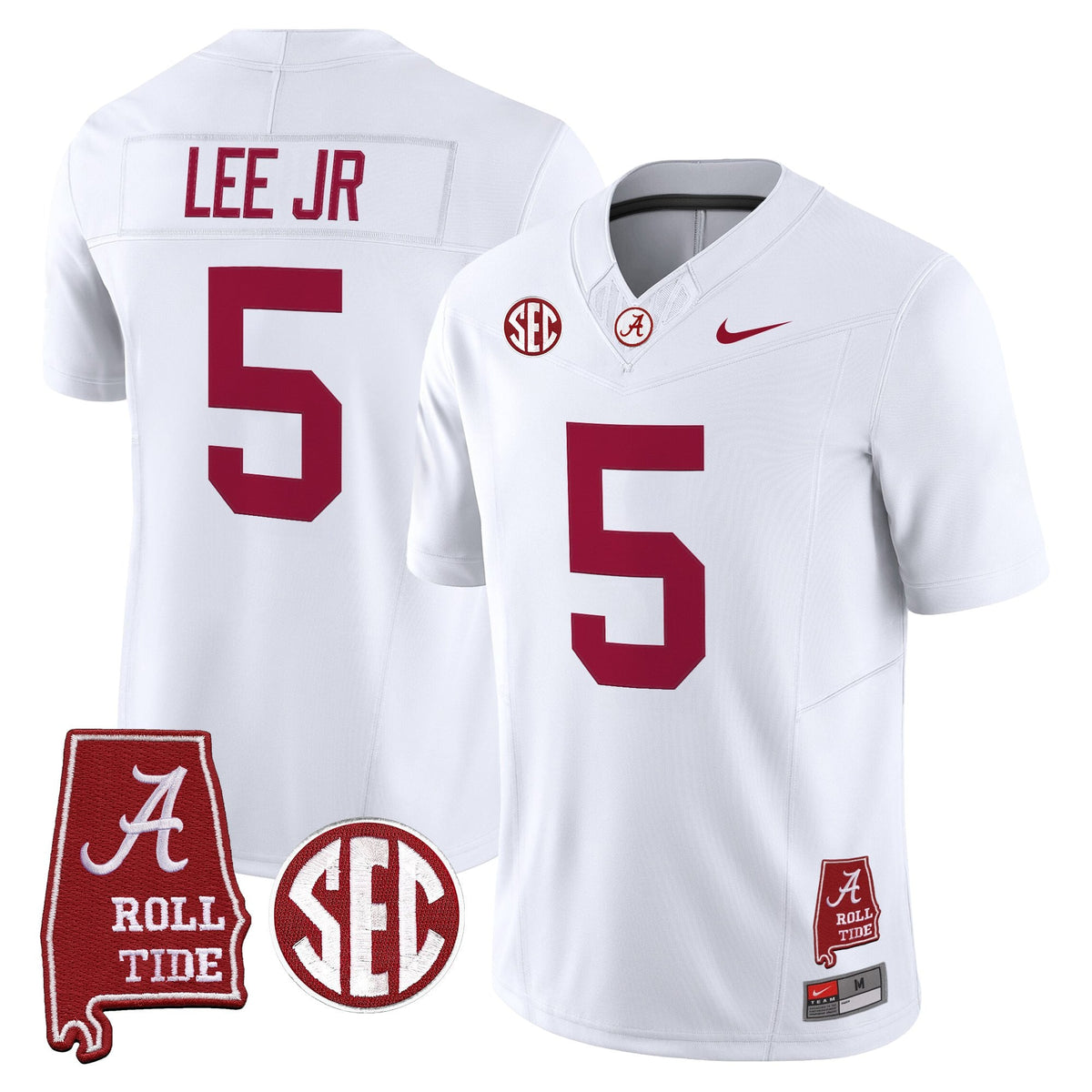 Alabama Crimson Tide 2026 Vapor Limited Jersey - Alabama Map - All Stitched