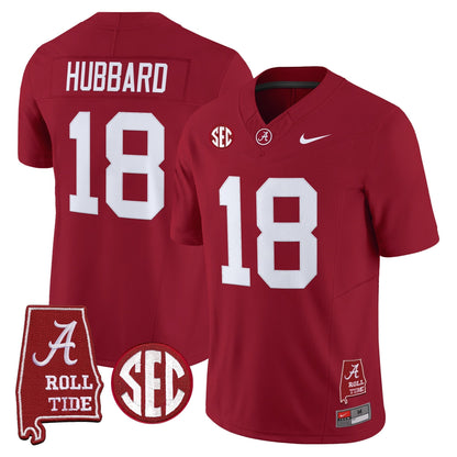 Alabama Crimson Tide 2026 Vapor Limited Jersey - Alabama Map - All Stitched