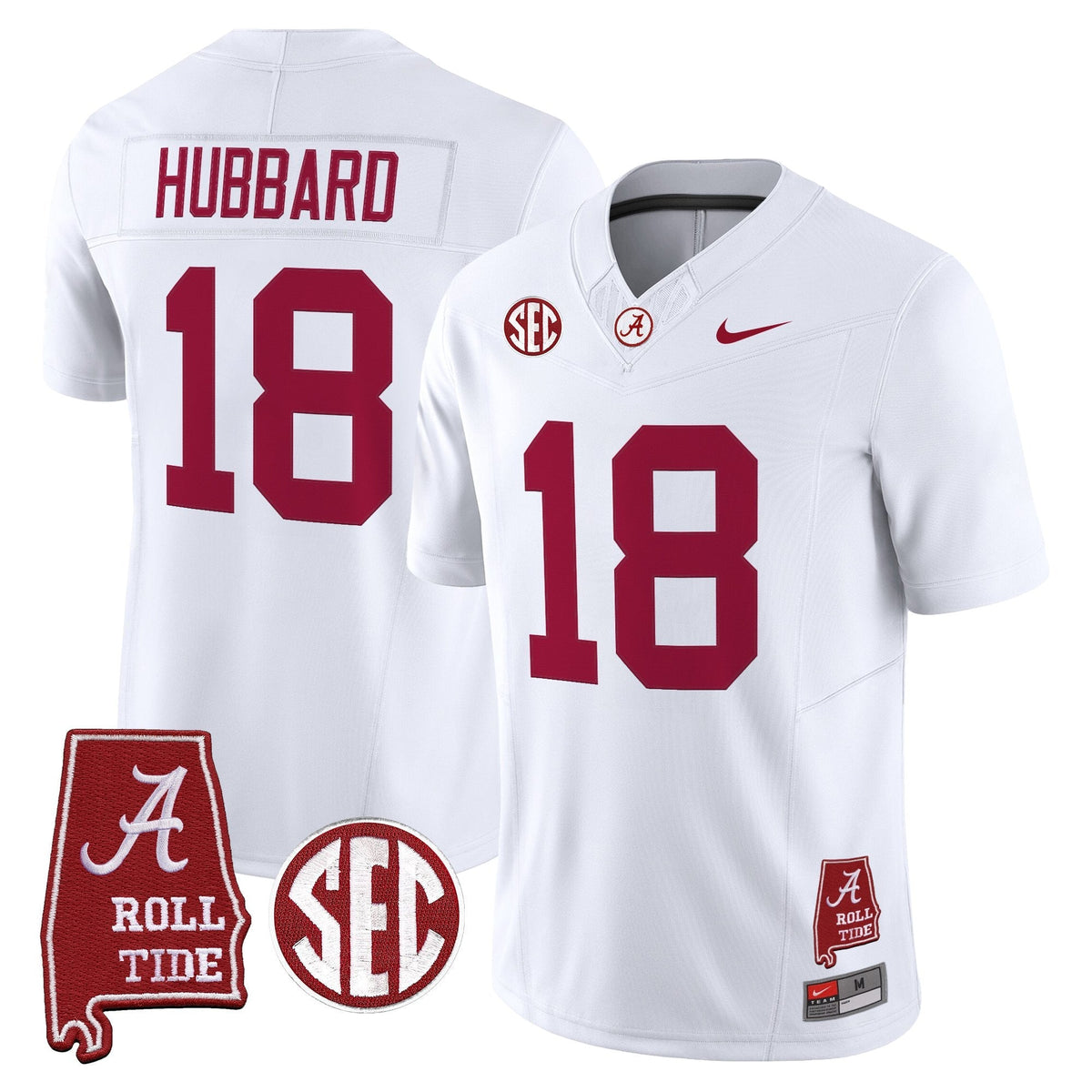 Alabama Crimson Tide 2026 Vapor Limited Jersey - Alabama Map - All Stitched