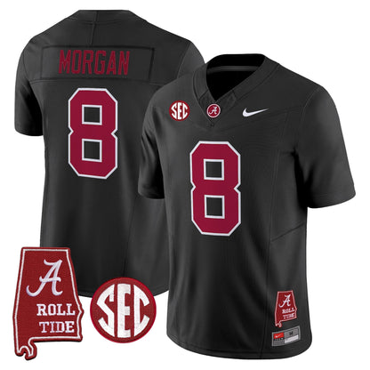 Alabama Crimson Tide 2026 Vapor Limited Jersey - Alabama Map - All Stitched