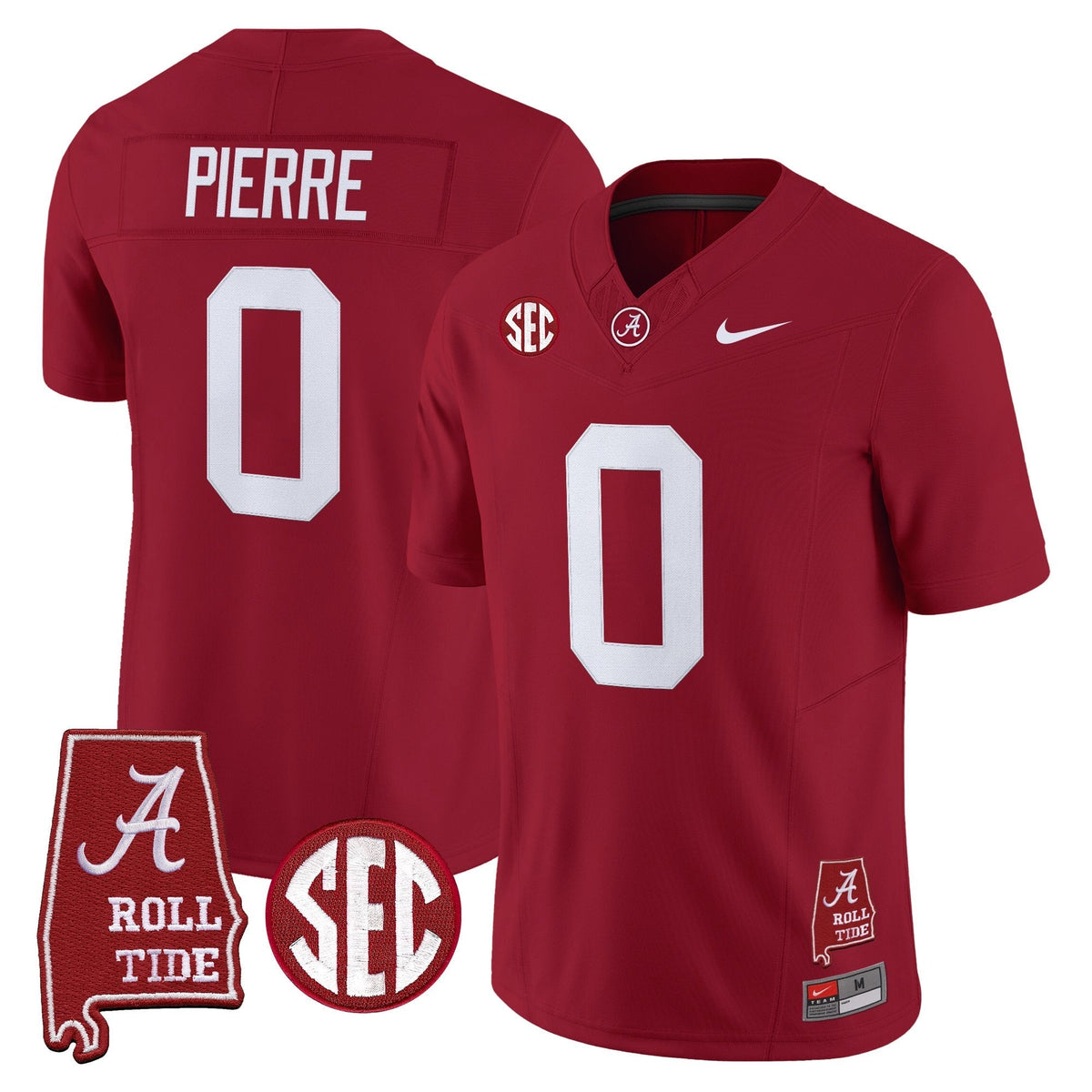 Alabama Crimson Tide 2026 Vapor Limited Jersey - Alabama Map - All Stitched