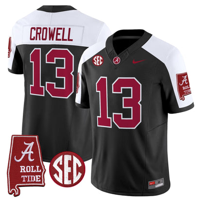 Alabama Crimson Tide 2026 Vapor Limited Jersey - Alabama Map - All Stitched