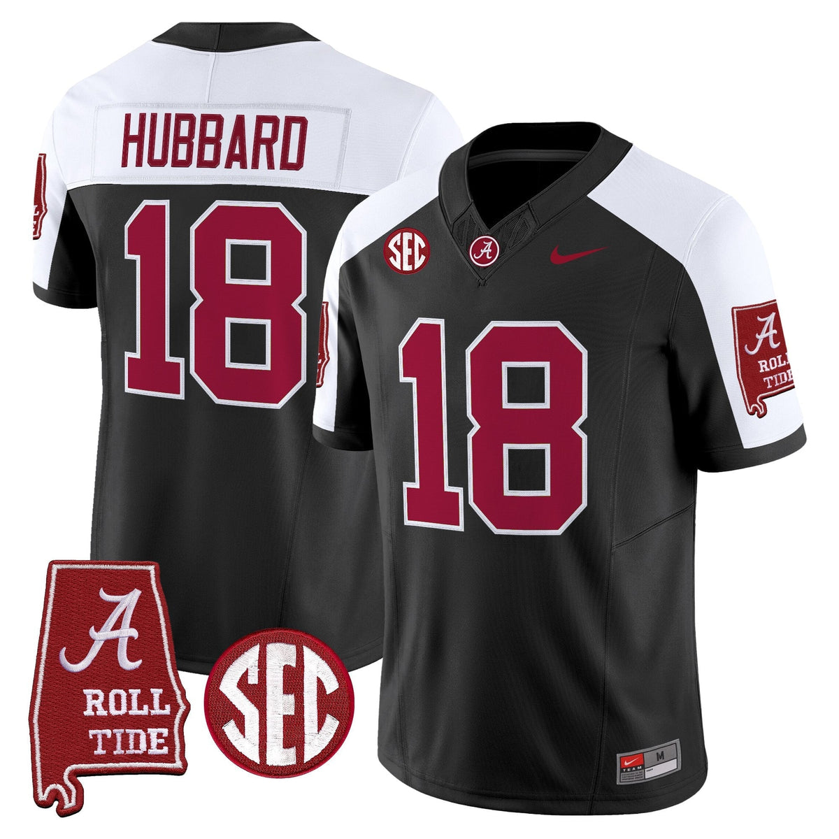 Alabama Crimson Tide 2026 Vapor Limited Jersey - Alabama Map - All Stitched