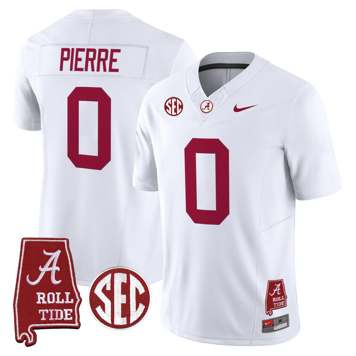 Alabama Crimson Tide 2026 Vapor Limited Jersey - Alabama Map - All Stitched
