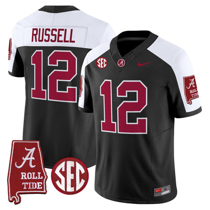 Alabama Crimson Tide 2026 Vapor Limited Jersey - Alabama Map - All Stitched