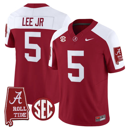 Alabama Crimson Tide 2026 Vapor Limited Jersey - Alabama Map - All Stitched