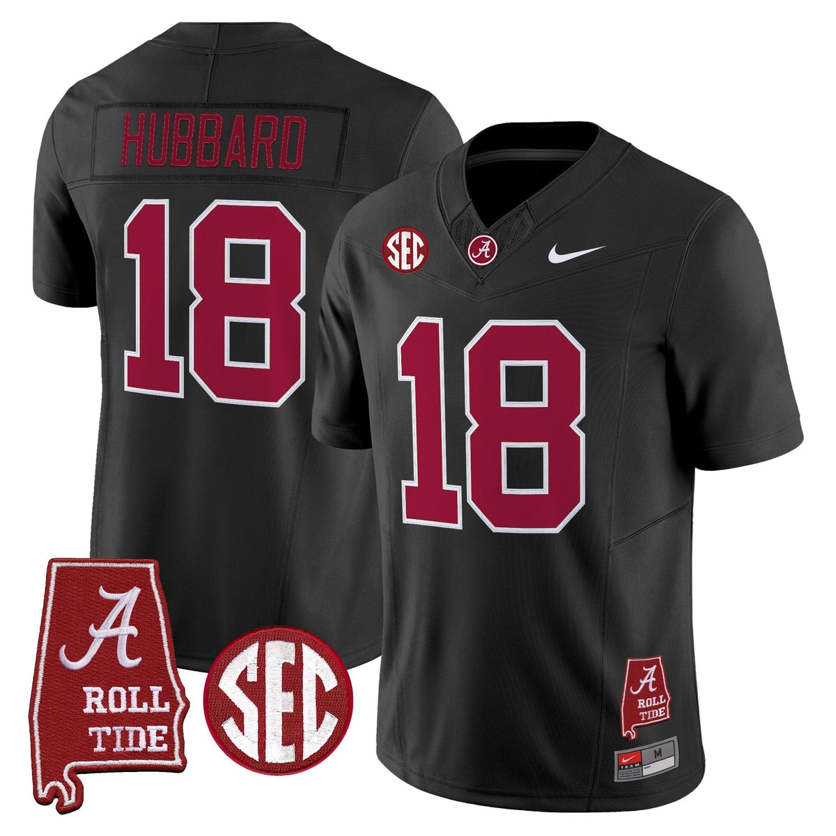 Alabama Crimson Tide 2026 Vapor Limited Jersey - Alabama Map - All Stitched