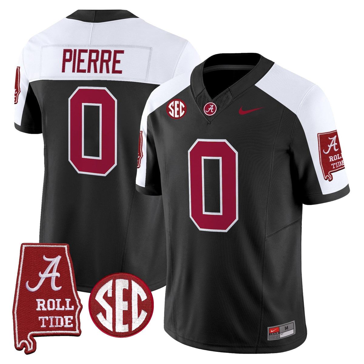 Alabama Crimson Tide 2026 Vapor Limited Jersey - Alabama Map - All Stitched