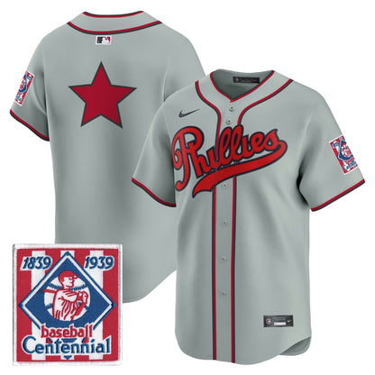 Philadelphia Phillies 2026 Field of Dreams Vapor Premier Limited Jersey - No Name on Back - Stitched