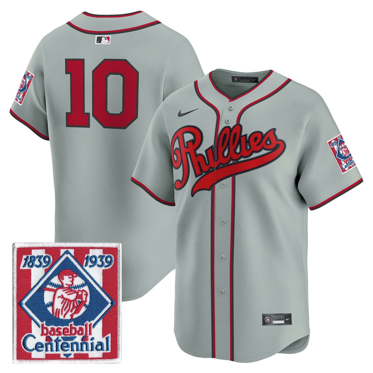 Philadelphia Phillies 2026 Field of Dreams Vapor Premier Limited Jersey - No Name on Back - Stitched