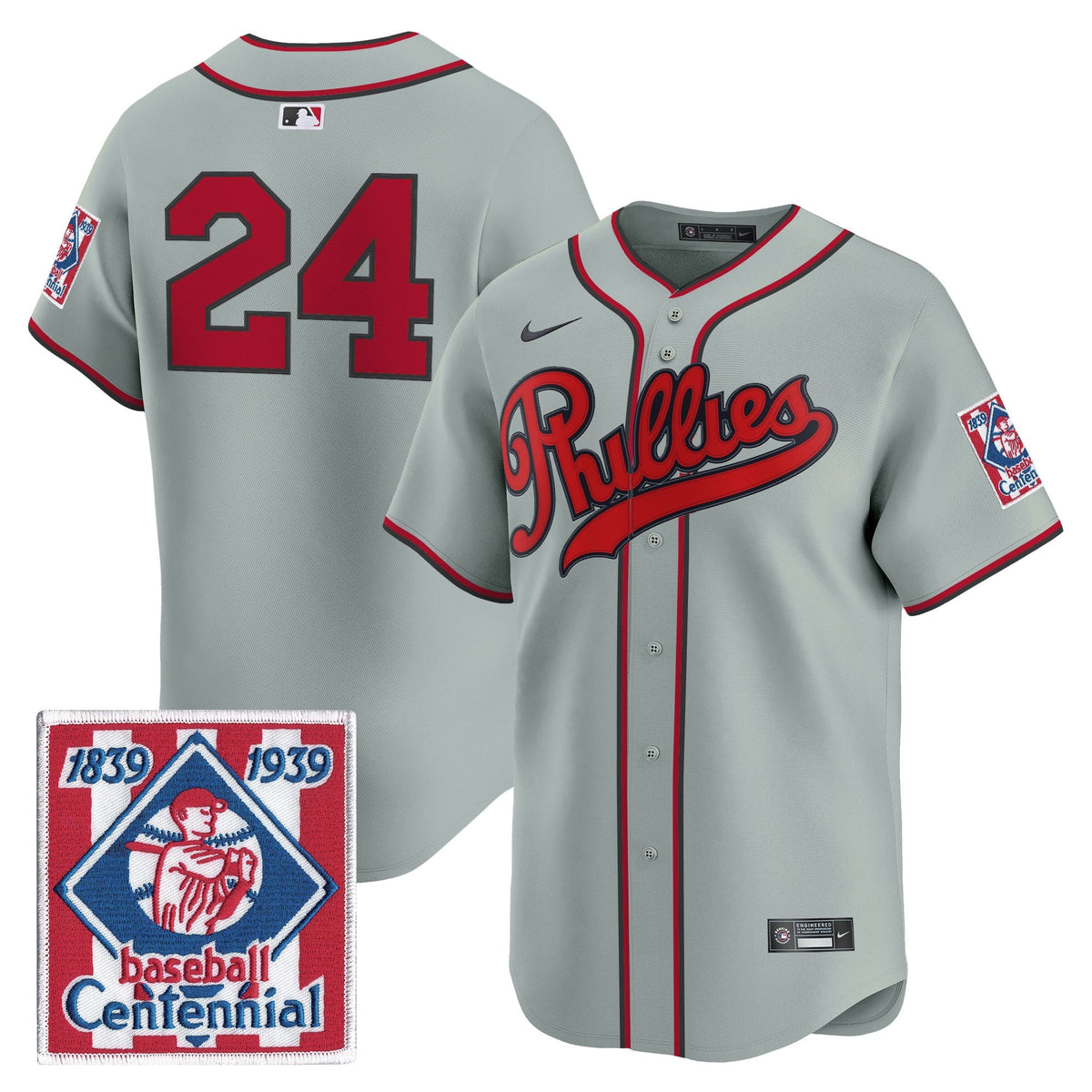 Philadelphia Phillies 2026 Field of Dreams Vapor Premier Limited Jersey - No Name on Back - Stitched