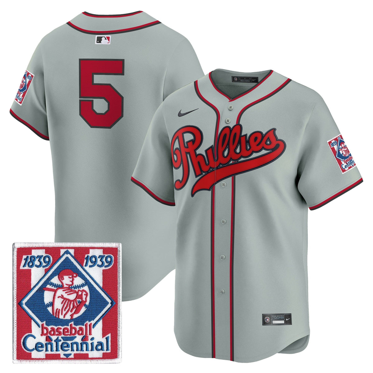 Philadelphia Phillies 2026 Field of Dreams Vapor Premier Limited Jersey - No Name on Back - Stitched