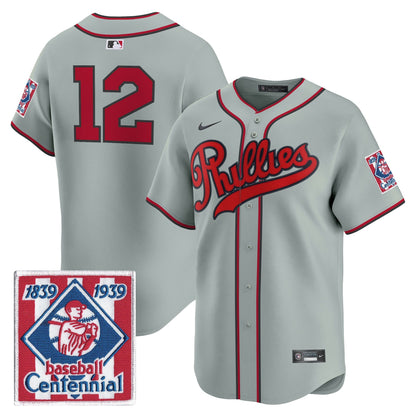 Philadelphia Phillies 2026 Field of Dreams Vapor Premier Limited Jersey - No Name on Back - Stitched