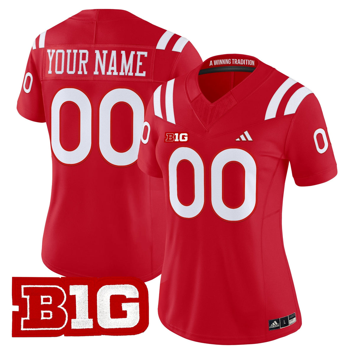 Nebraska Cornhuskers 2026 Vapor Limited Custom Jersey - Stitched