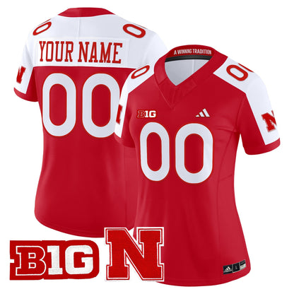 Nebraska Cornhuskers 2026 Vapor Limited Custom Jersey - Stitched