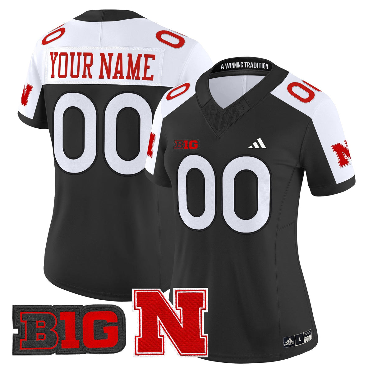 Nebraska Cornhuskers 2026 Vapor Limited Custom Jersey - Stitched