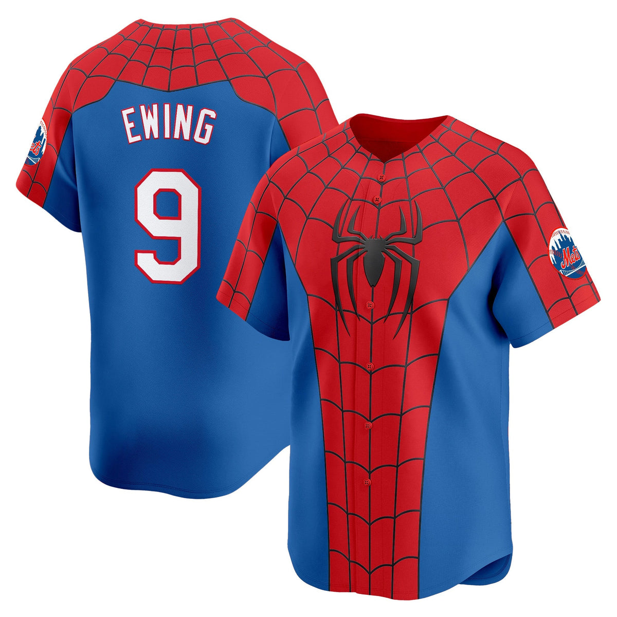 Men's New York Mets x Spider Man Brand New Day Vapor Premier Limited Jersey - Stitched
