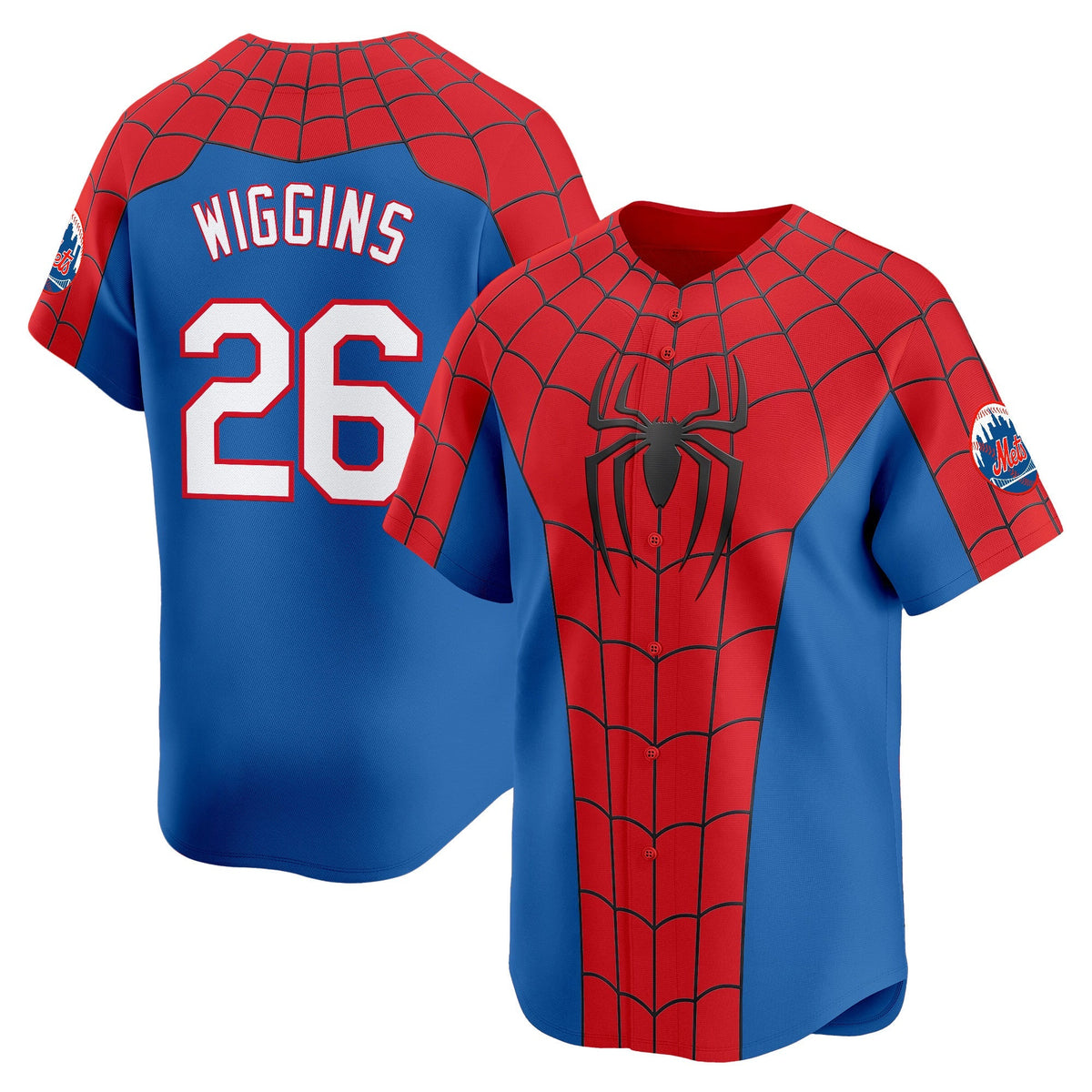 Men's New York Mets x Spider Man Brand New Day Vapor Premier Limited Jersey - Stitched
