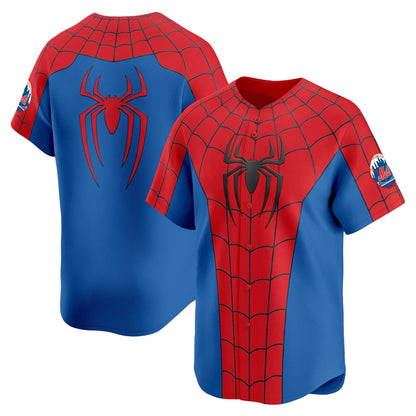 Men's New York Mets x Spider Man Brand New Day Vapor Premier Limited Jersey - Stitched