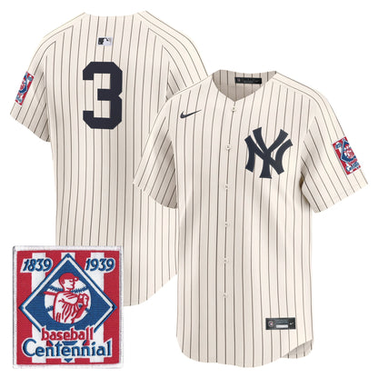 New York Yankees 2026 Field of Dreams Vapor Premier Limited Jersey - No Name on Back - All Stitched