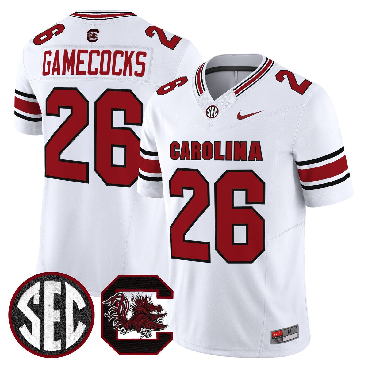 Men's South Carolina Gamecocks 2026 Vapor Limited Jersey V2 - All Stitched