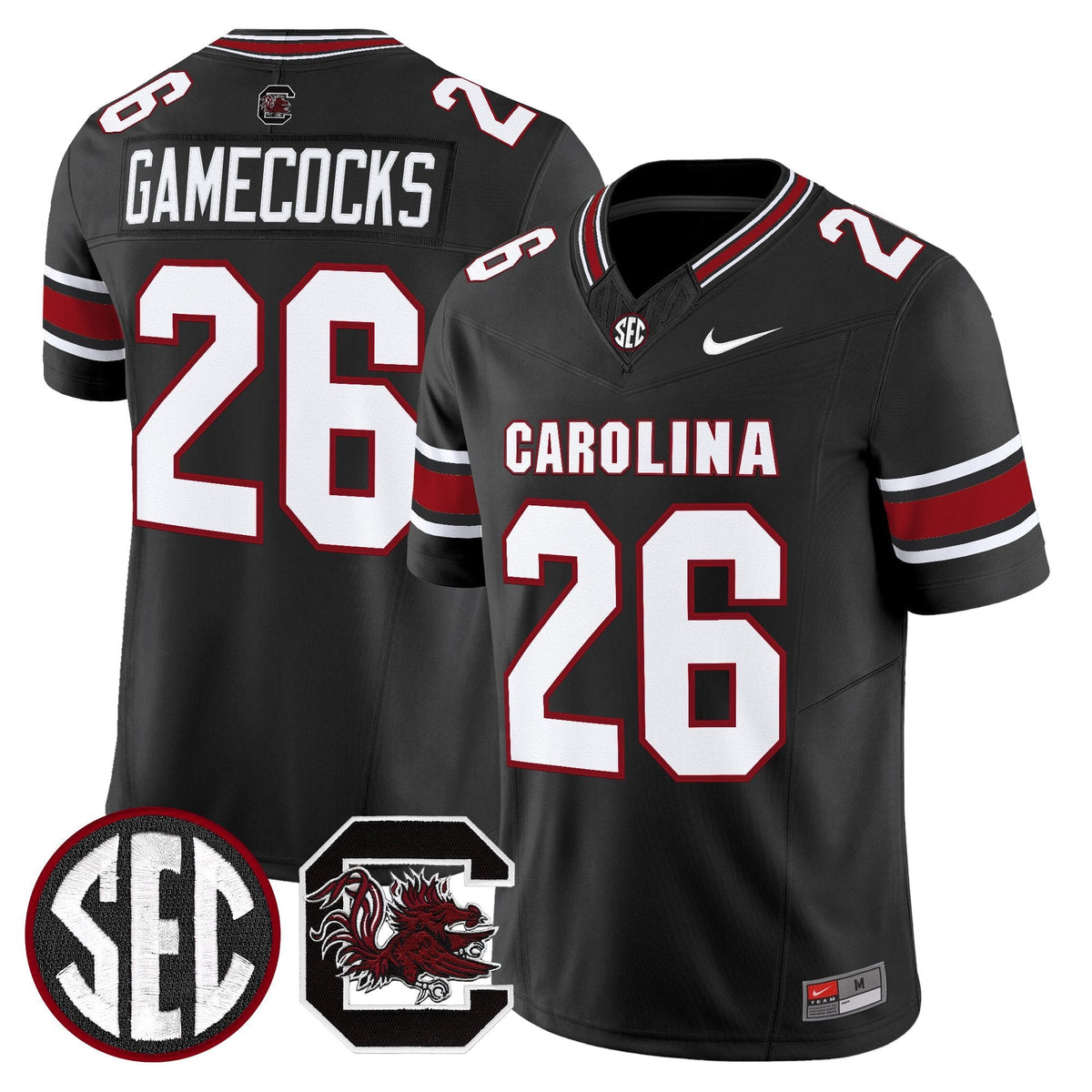 Men's South Carolina Gamecocks 2026 Vapor Limited Jersey V2 - All Stitched