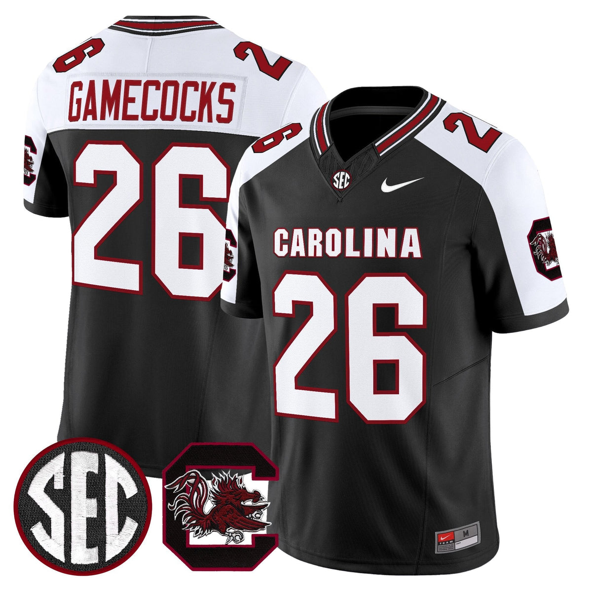 Men's South Carolina Gamecocks 2026 Vapor Limited Jersey V2 - All Stitched