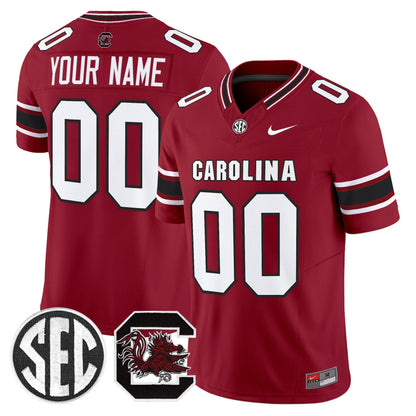South Carolina Gamecocks 2026 Vapor Limited Custom Jersey V2 - All Stitched
