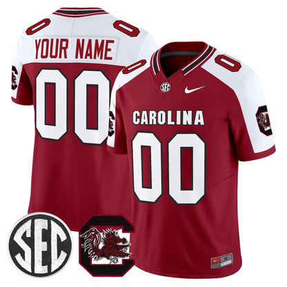South Carolina Gamecocks 2026 Vapor Limited Custom Jersey V2 - All Stitched