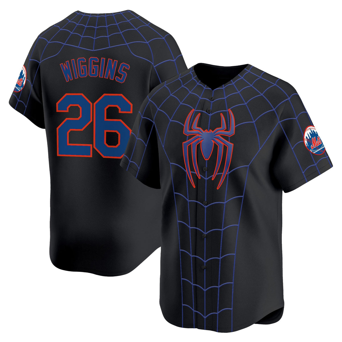 Men's New York Mets x Spider Man Brand New Day Vapor Premier Limited Jersey - Stitched