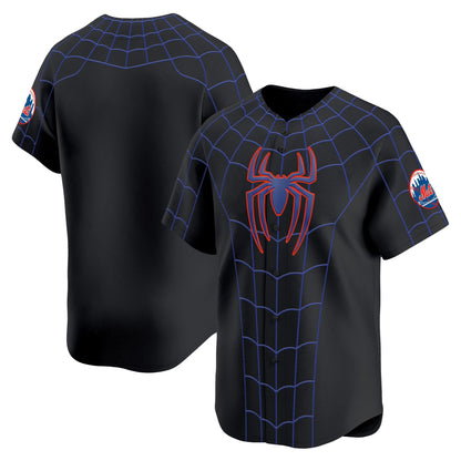 Men's New York Mets x Spider Man Brand New Day Vapor Premier Limited Jersey - Stitched