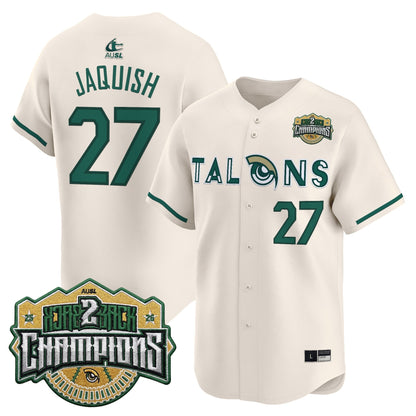 Utah Talons 2026 Back-To-Back Athletes Unlimited Softball League (AUSL) Champions Vapor Premier Limited Jersey - Stitched