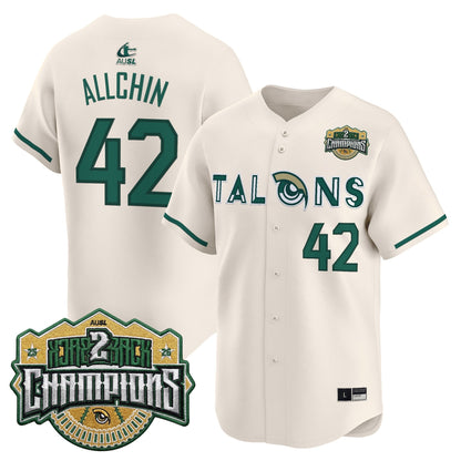 Utah Talons 2026 Back-To-Back Athletes Unlimited Softball League (AUSL) Champions Vapor Premier Limited Jersey - Stitched
