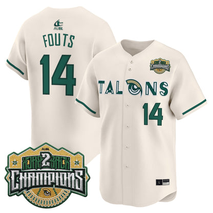Utah Talons 2026 Back-To-Back Athletes Unlimited Softball League (AUSL) Champions Vapor Premier Limited Jersey - Stitched