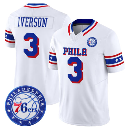 Philadelphia 76ers Vapor Limited Jersey - Stitched