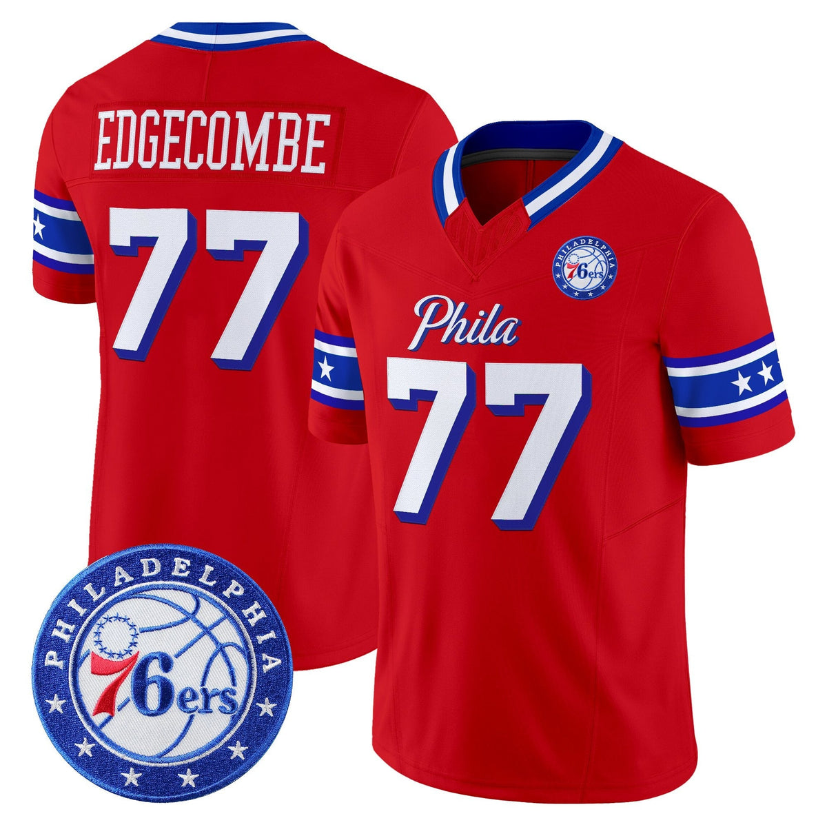 Philadelphia 76ers Vapor Limited Jersey - Stitched