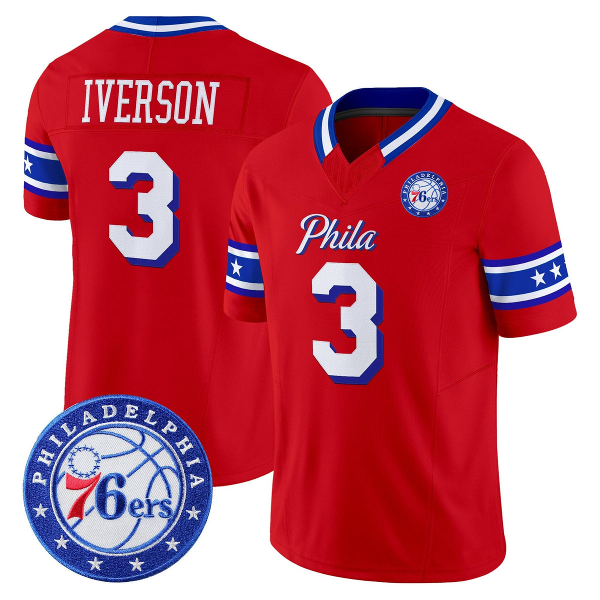 Philadelphia 76ers Vapor Limited Jersey - Stitched
