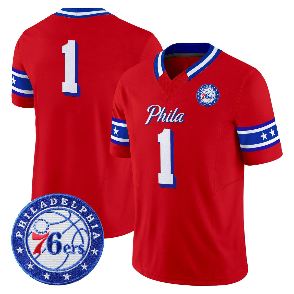 Philadelphia 76ers Vapor Limited Jersey - Stitched