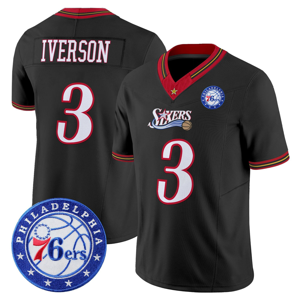 Philadelphia 76ers Vapor Limited Jersey - Stitched