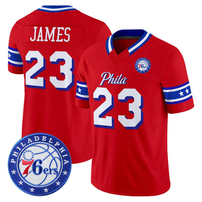 Philadelphia 76ers Vapor Limited Jersey - Stitched