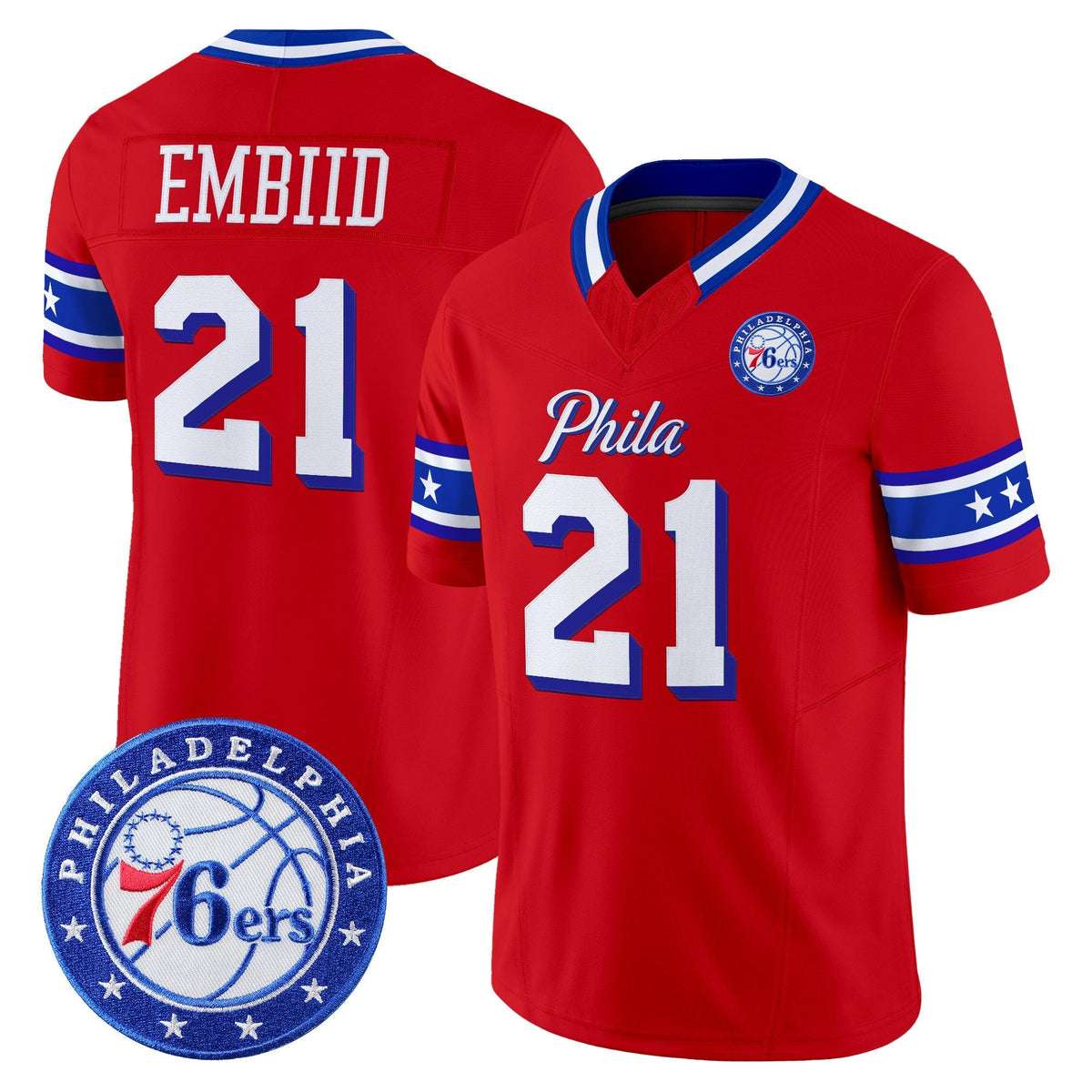 Philadelphia 76ers Vapor Limited Jersey - Stitched